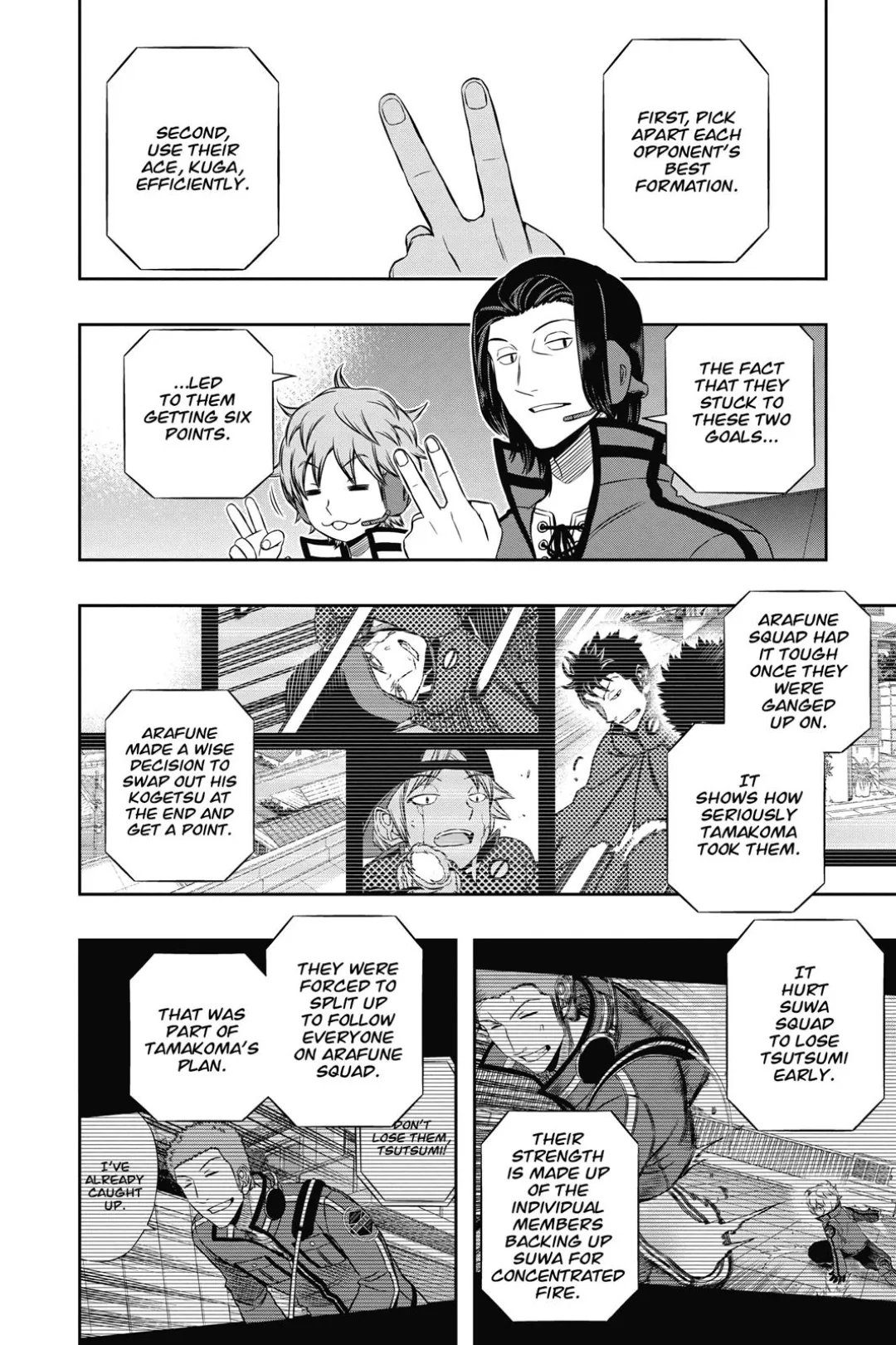 World Trigger color chapter 91 page 14
