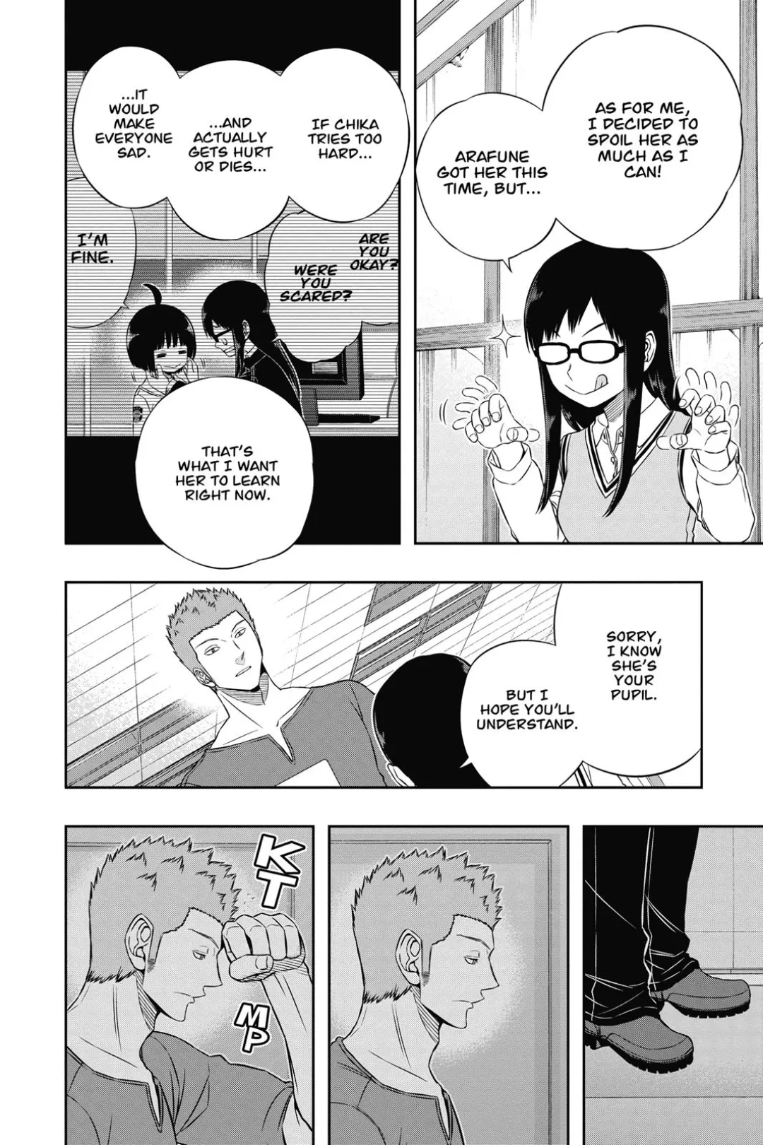 World Trigger color chapter 92 page 14