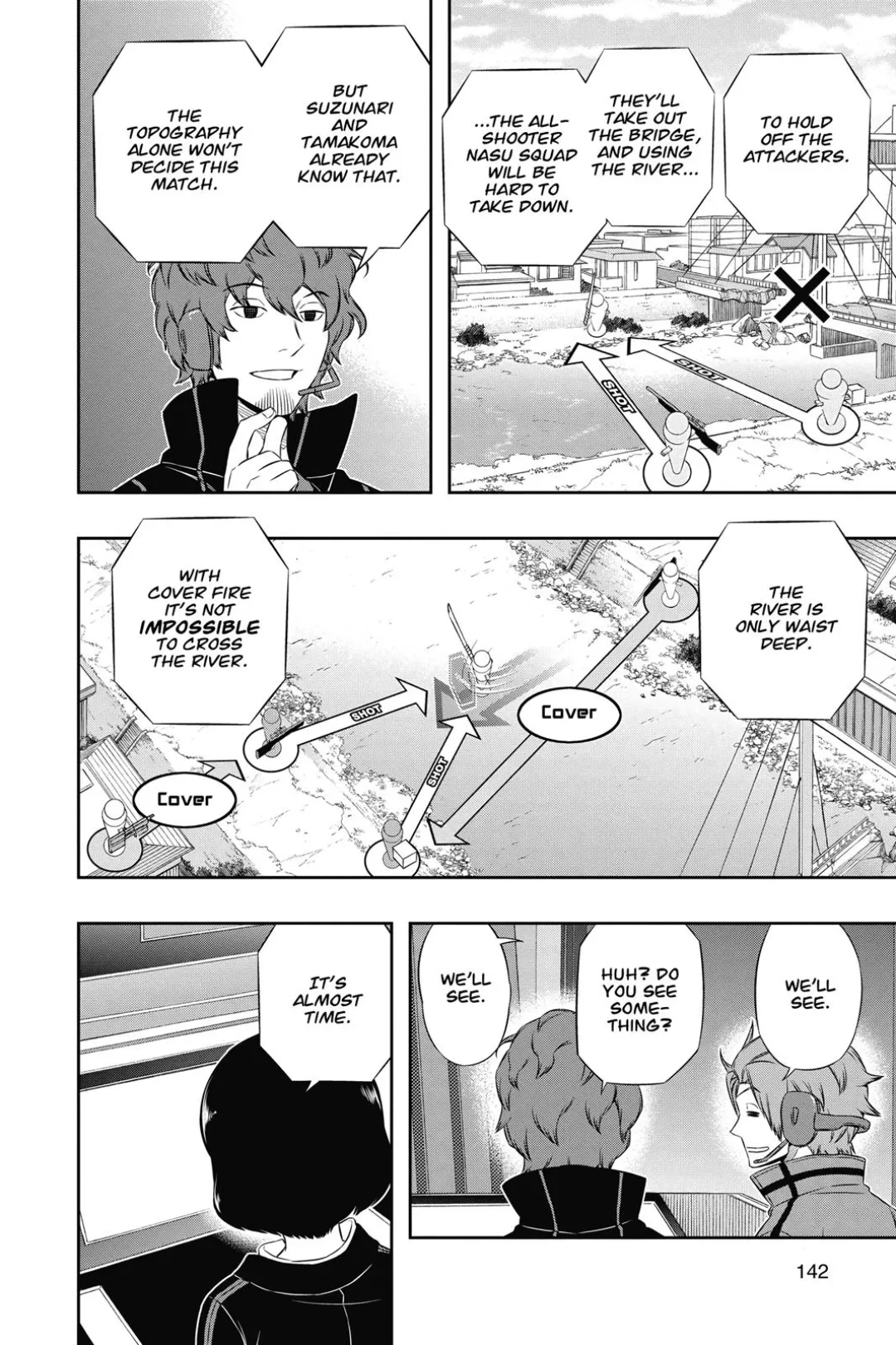World Trigger color chapter 95 page 14