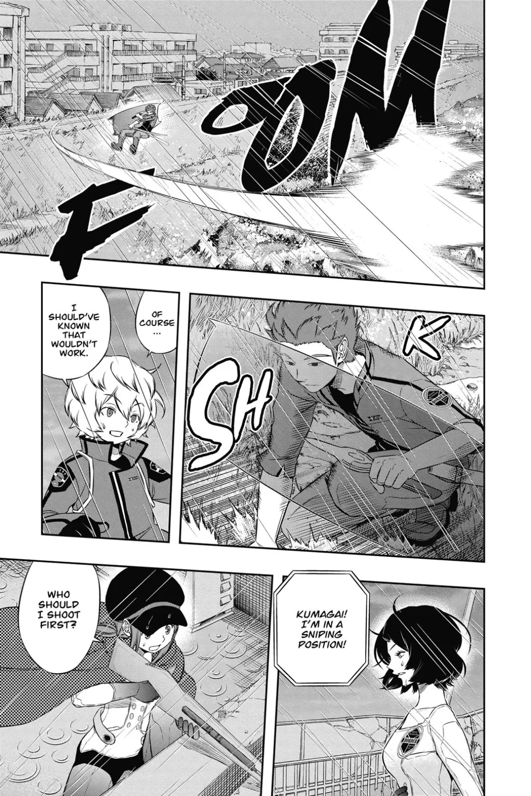 World Trigger color chapter 97 page 7