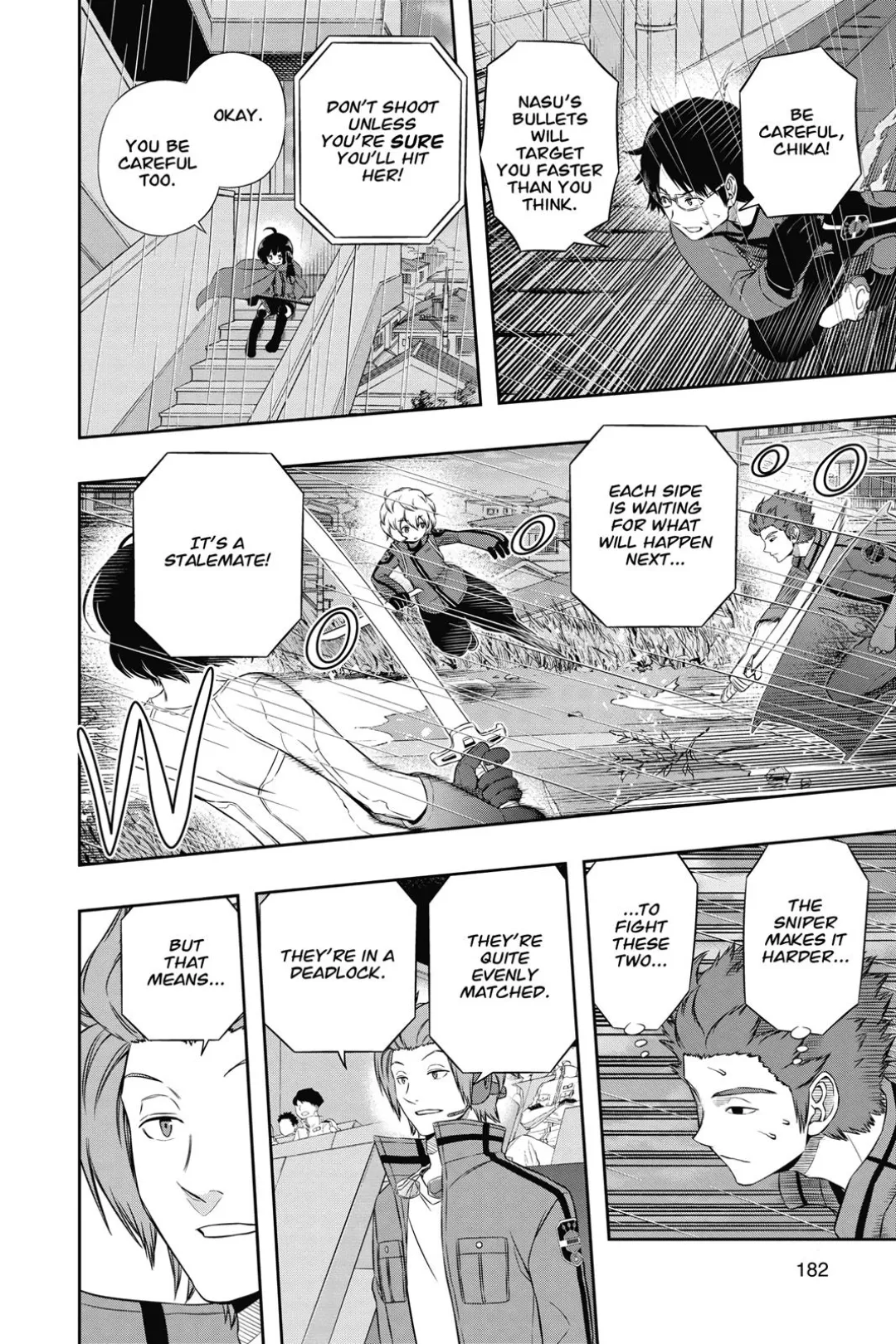 World Trigger color chapter 97 page 14