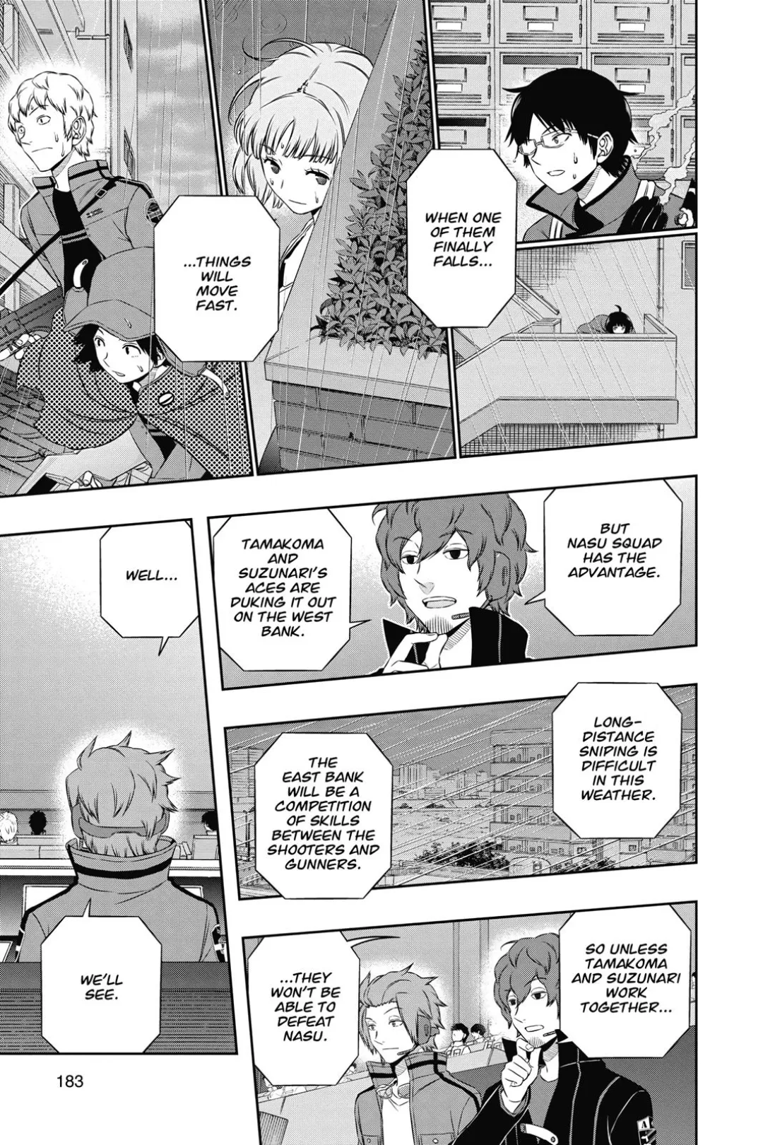 World Trigger color chapter 97 page 15
