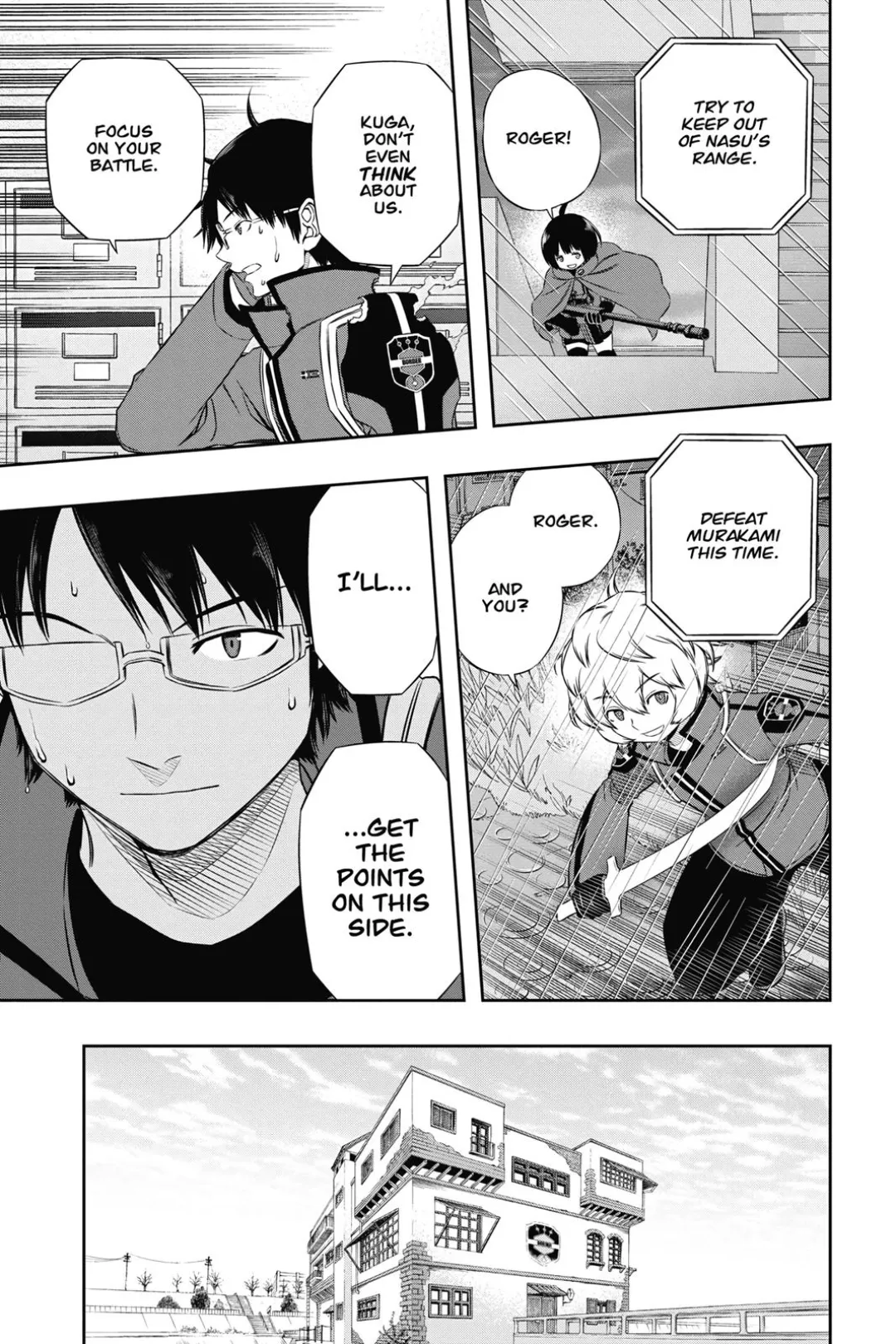 World Trigger color chapter 97 page 17