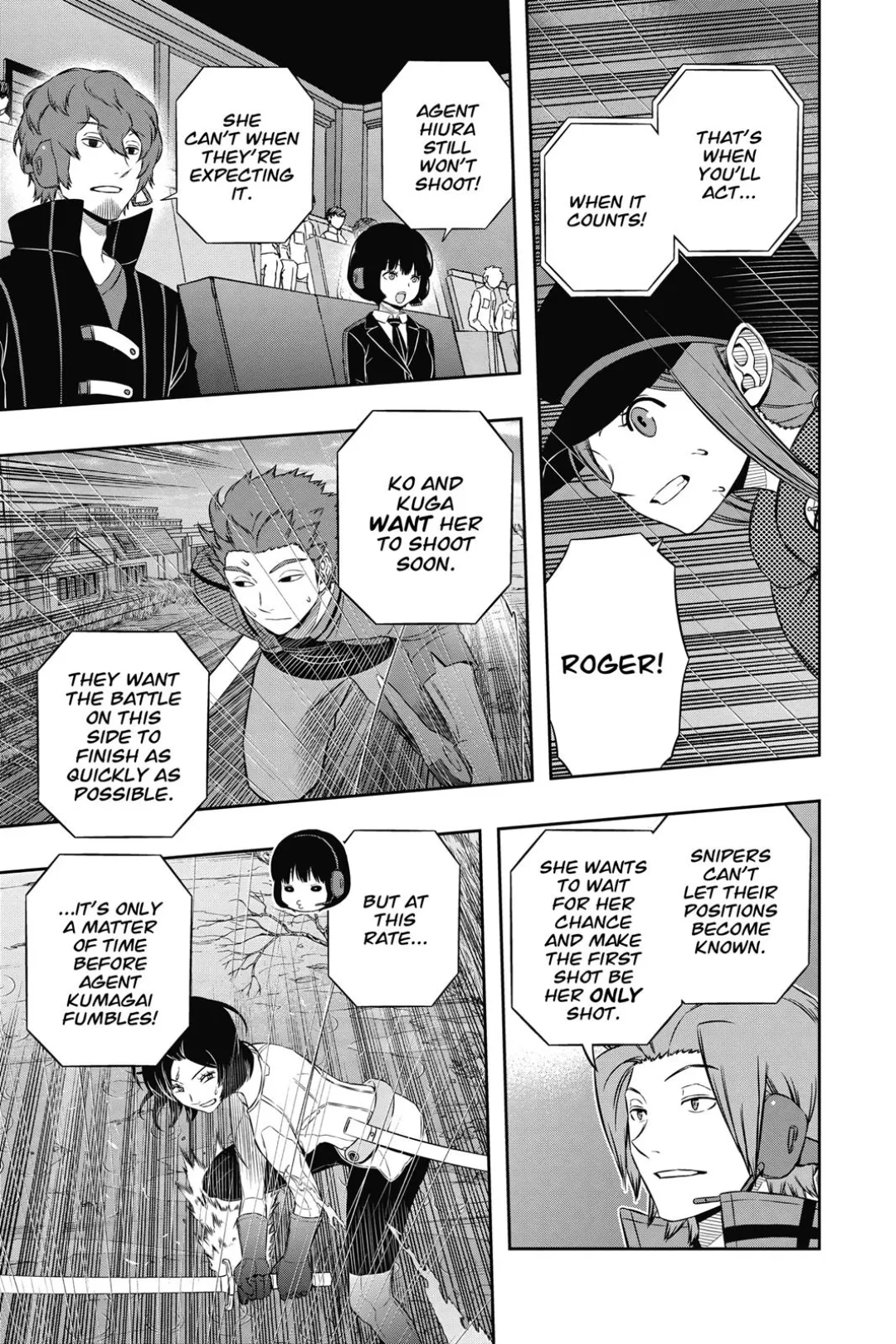 World Trigger color chapter 98 page 14