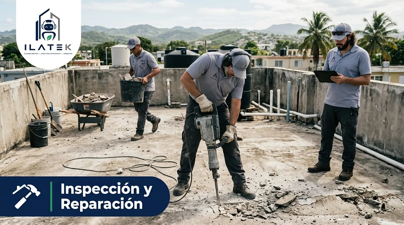 Reparación de Techos de Ilatek Techos en Añasco, Puerto Rico