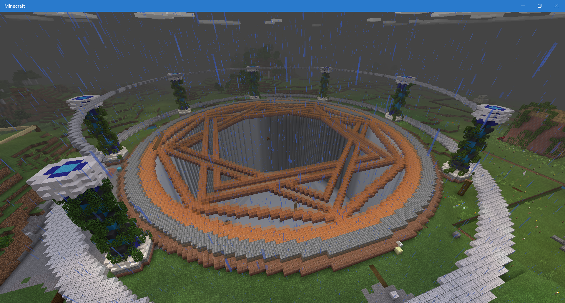 云中镇~~大坑~~魔法阵