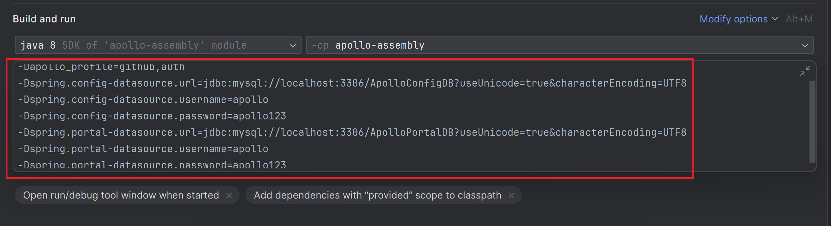 ApolloApplication-Mysql-VM-Options
