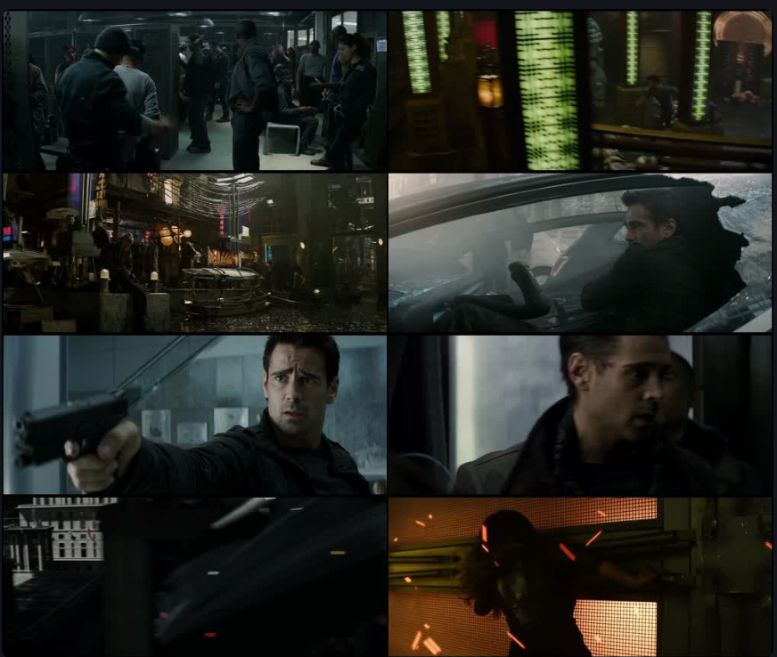 Download Total Recall (2012) BluRay [Hindi (DD2.0) & English] 480p | 720p | 1080p [x264/ESubs] | hdmoviehub screenshots
