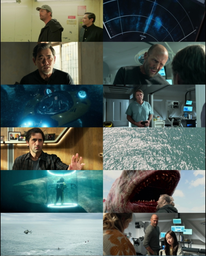 The Meg (2018) BluRay [Hindi (DD5.1) & English] 1080p 720p & 480p Dual Audio [x264] | Full Movie screenshots
