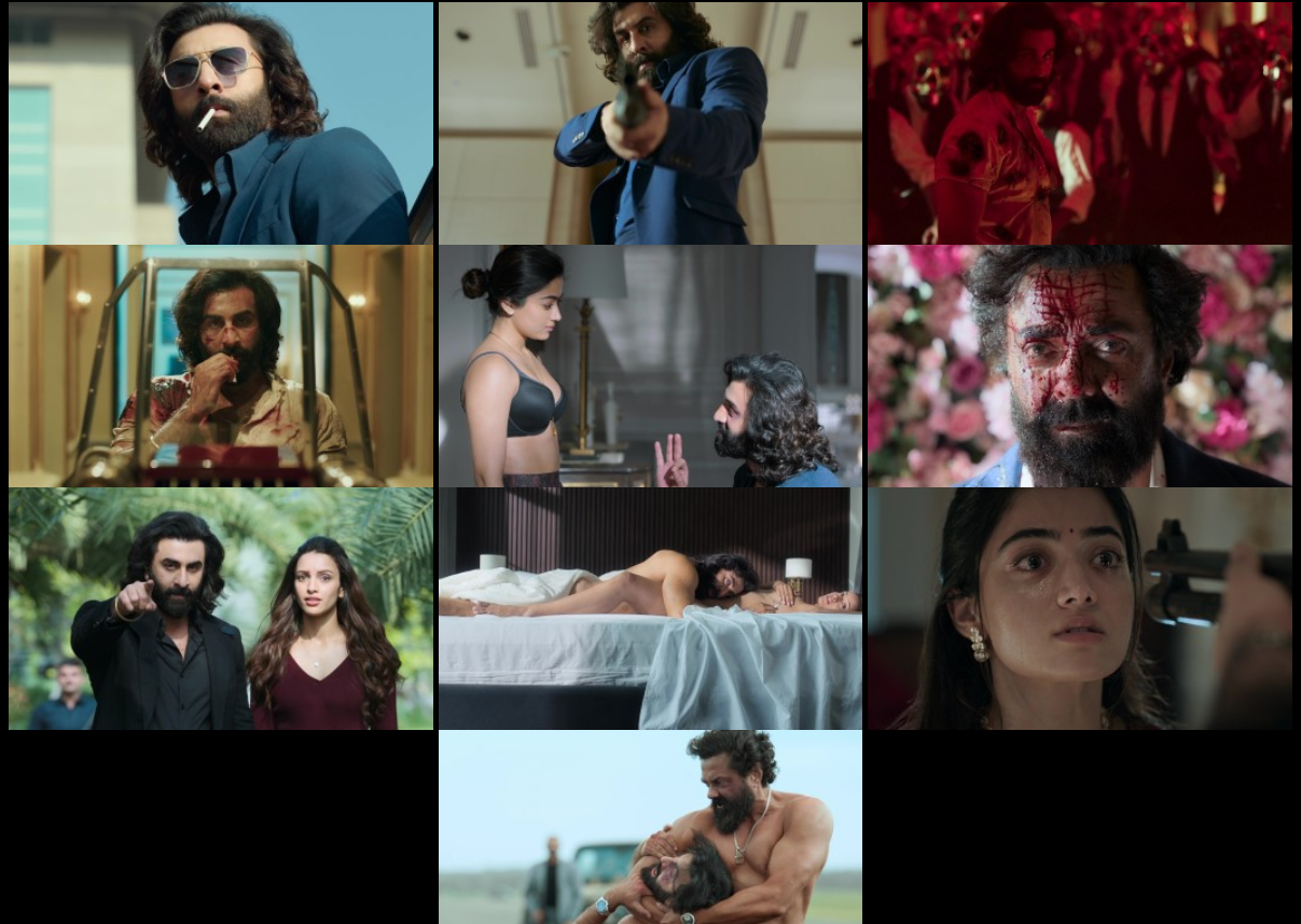 ANiMAL (2023) WEB-DL [Hindi DD5.1] 4K 1080p 720p & 480p [x264/10Bit-HEVC] | Full Movie screenshots