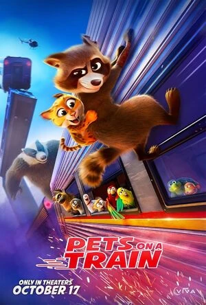 Pets on a Train 2025 Hindi Dual Audio WEB-DL 720p - 480p - 1080p (2025) Download - Animation, Comedy, Adventure,Thriller