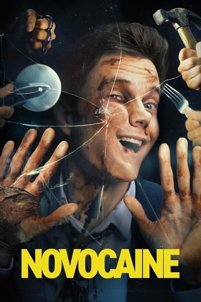 Download Novocaine (2025) English Movie 480p | 720p | 1080p WEB-DL ESub (2025) Full Movie Free HD 480p 720p 1080p - Action, Comedy, Thriller