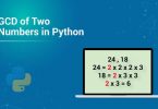 Calculating HCF or GCD Using Euclid Algorithm In Python