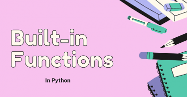 Python Built-In Functions
