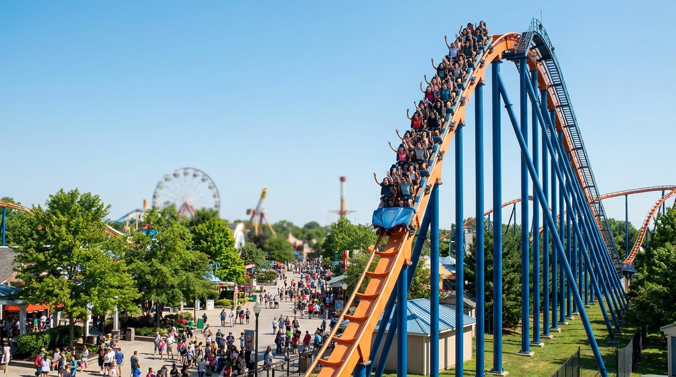 Montaña rusa en Canada's Wonderland