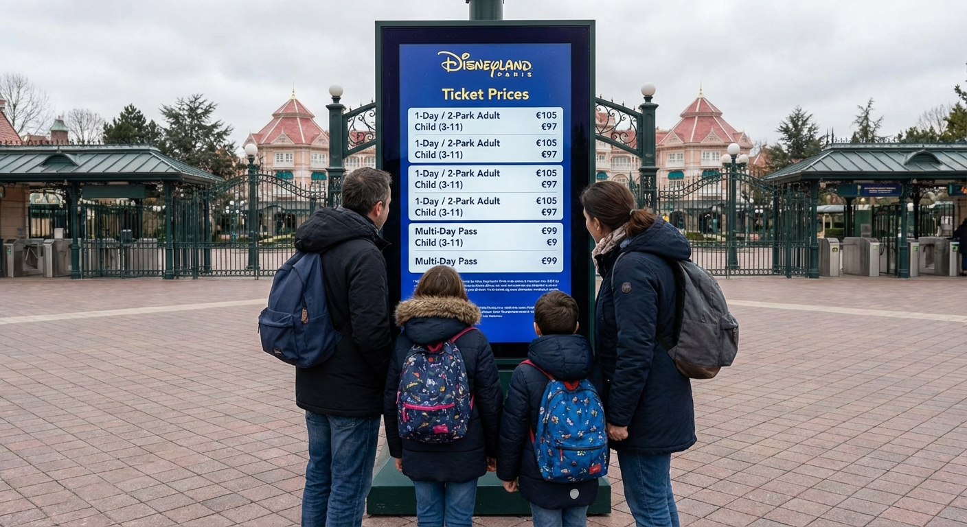 Cuánto cuesta Disneyland París