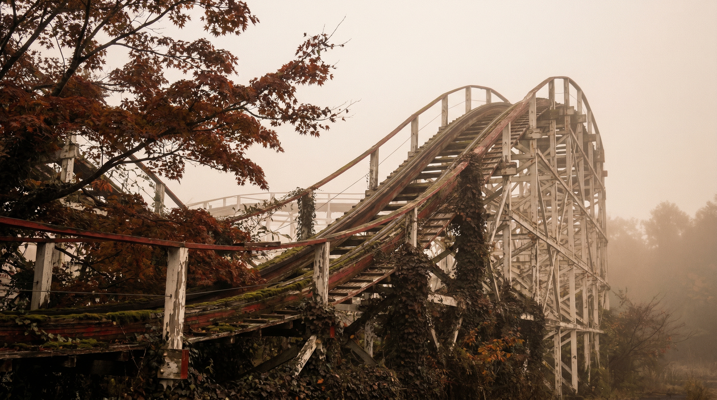 Nara Dreamland abandonado en Japón