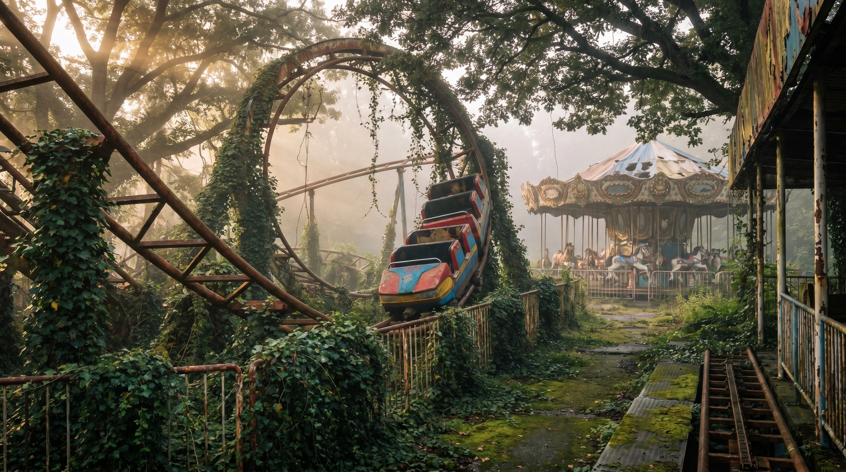 Parques temáticos abandonados alrededor del mundo
