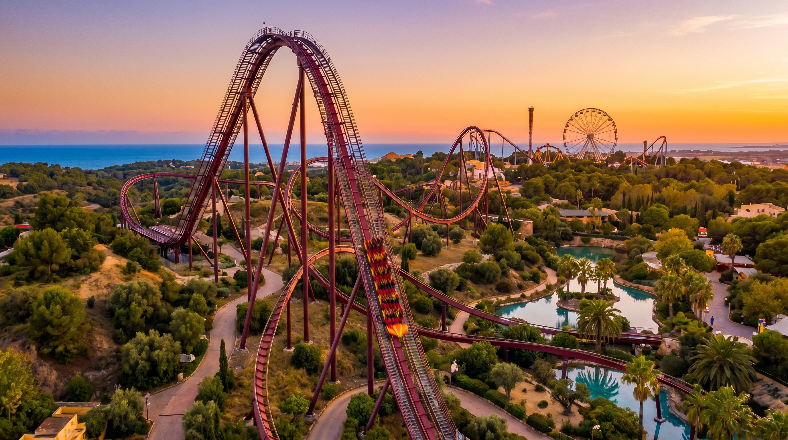 Las mejores montañas rusas de España