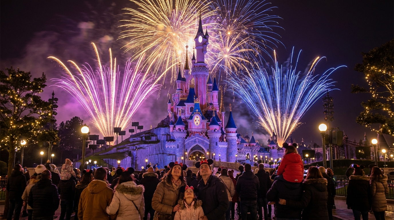 Disneyland París familia