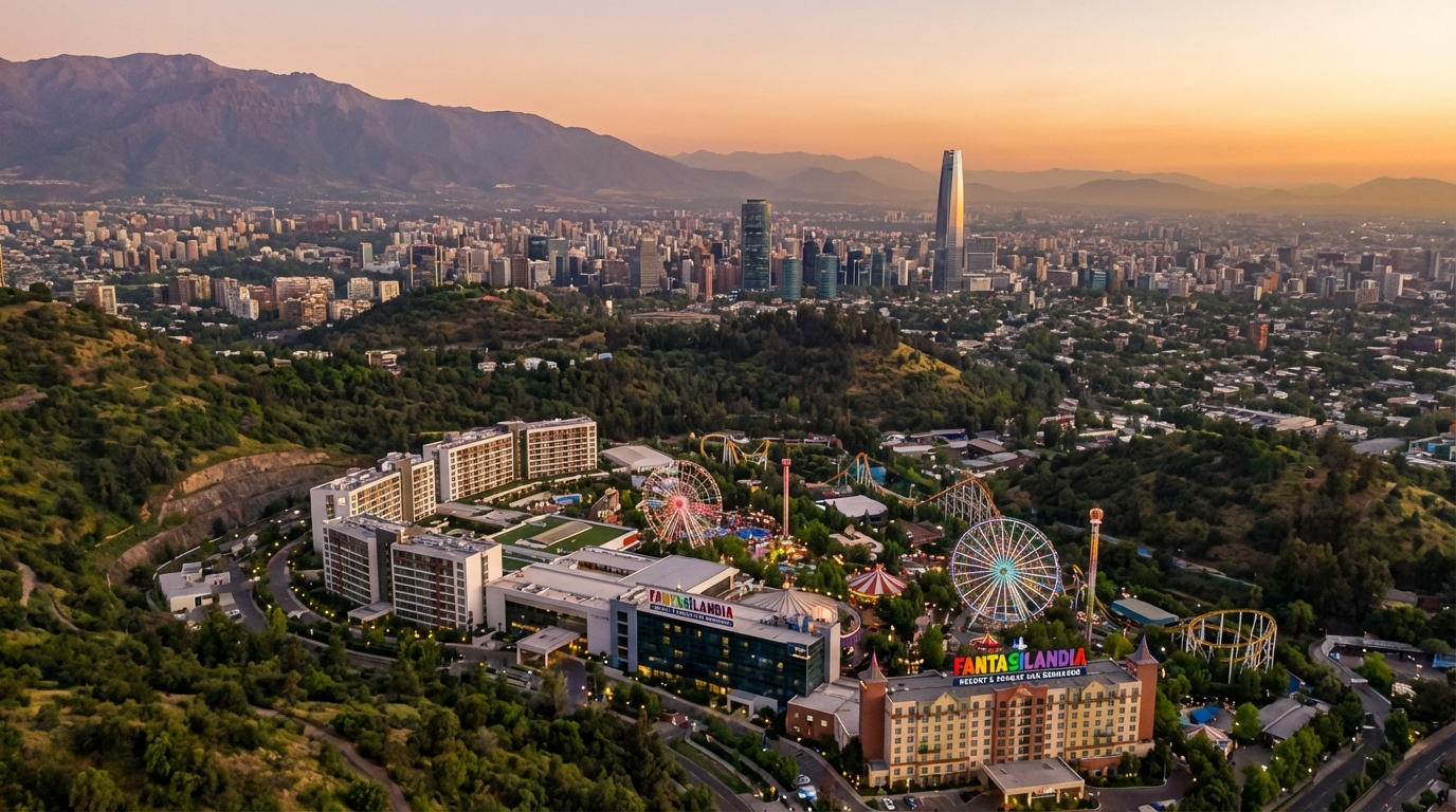 Santiago Chile Fantasilandia resort