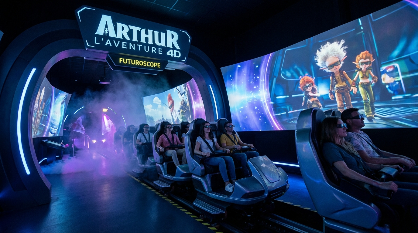 Arthur aventura Futuroscope
