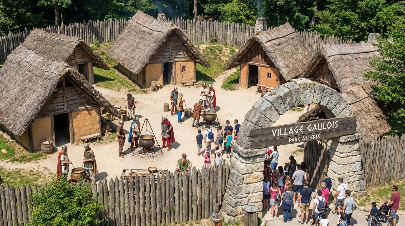 Aldea gala Parc Astérix