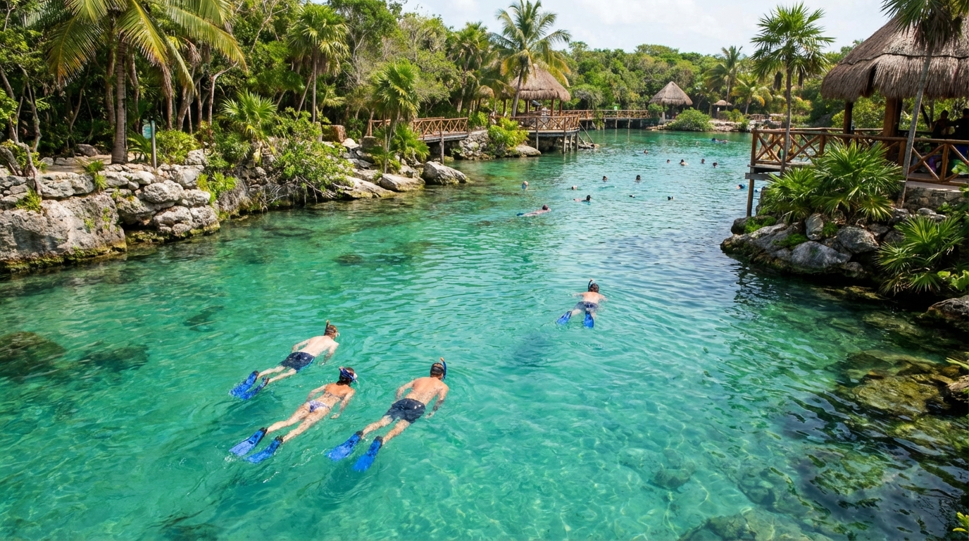 Xel-Ha México laguna
