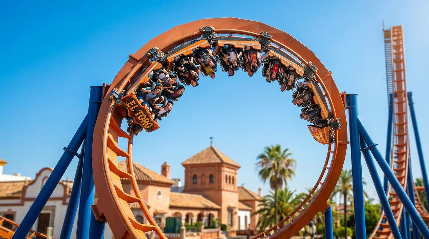 Montaña rusa España acción