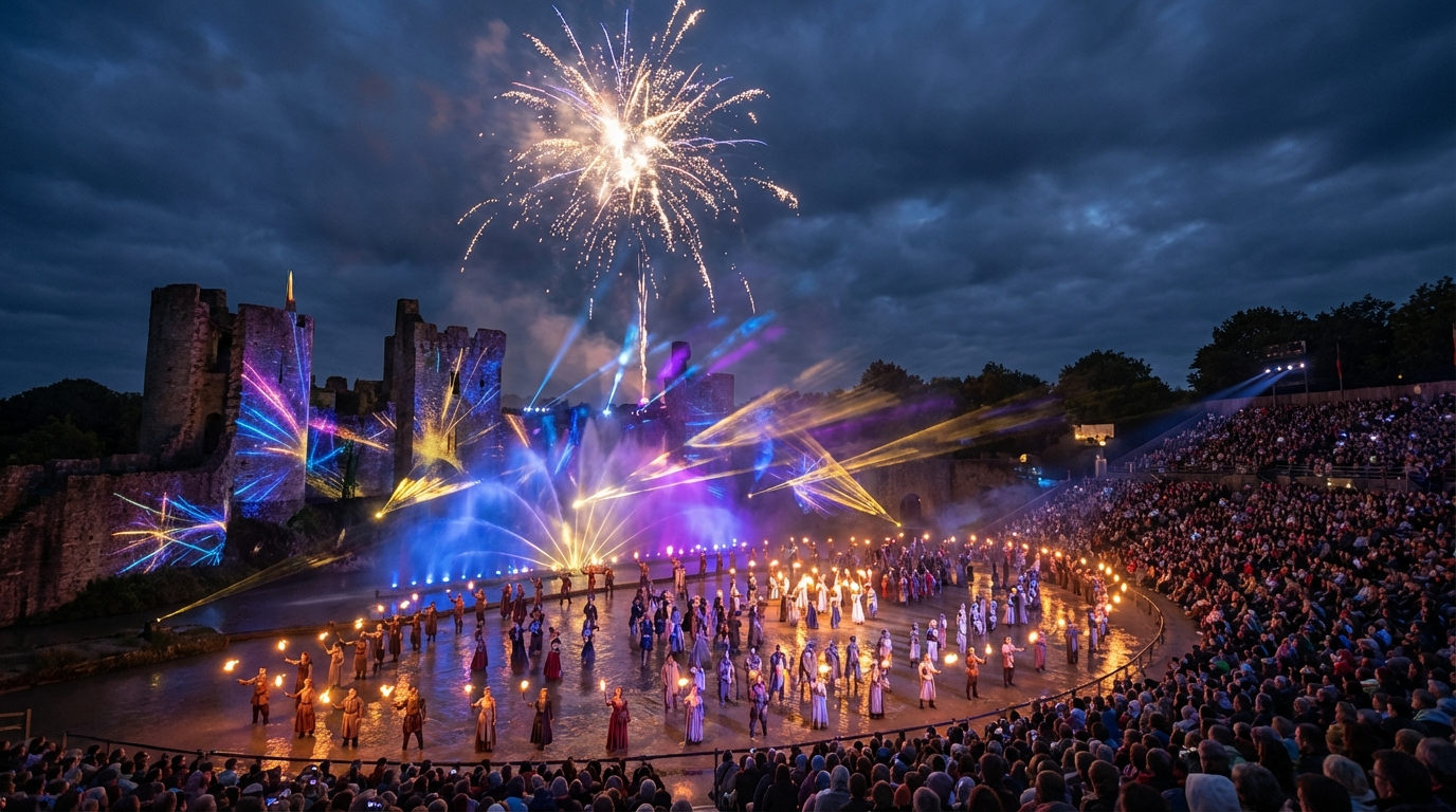 Cinéscénie Puy du Fou noche