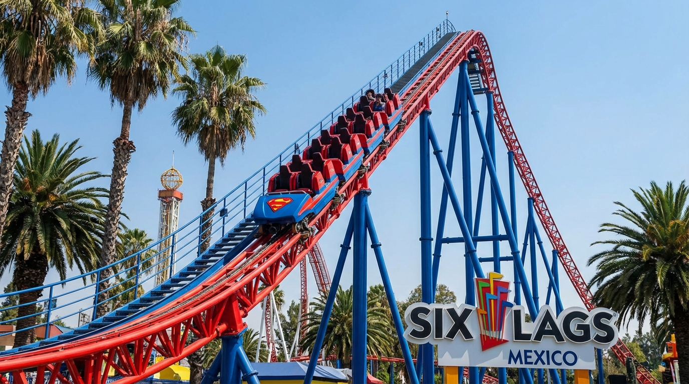 Superman Six Flags México