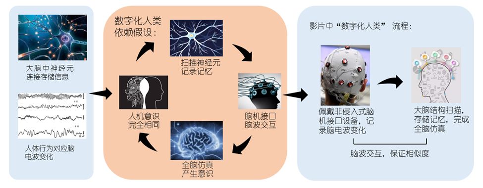 基于改善笛卡尔二元论的数字化人类实现框架（笑，脑洞误纠）