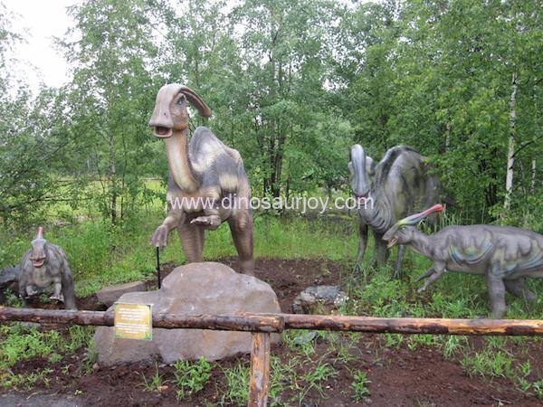 DWD1440-Parasaurolophus(Two adults and two babies ) DWD1440-Parasaurolophus(Two adults and two babies )
