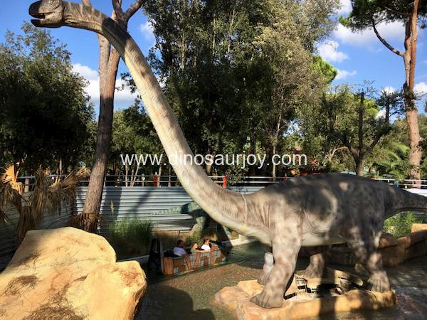 Brachiosaurus in the park Brachiosaurus in the park
