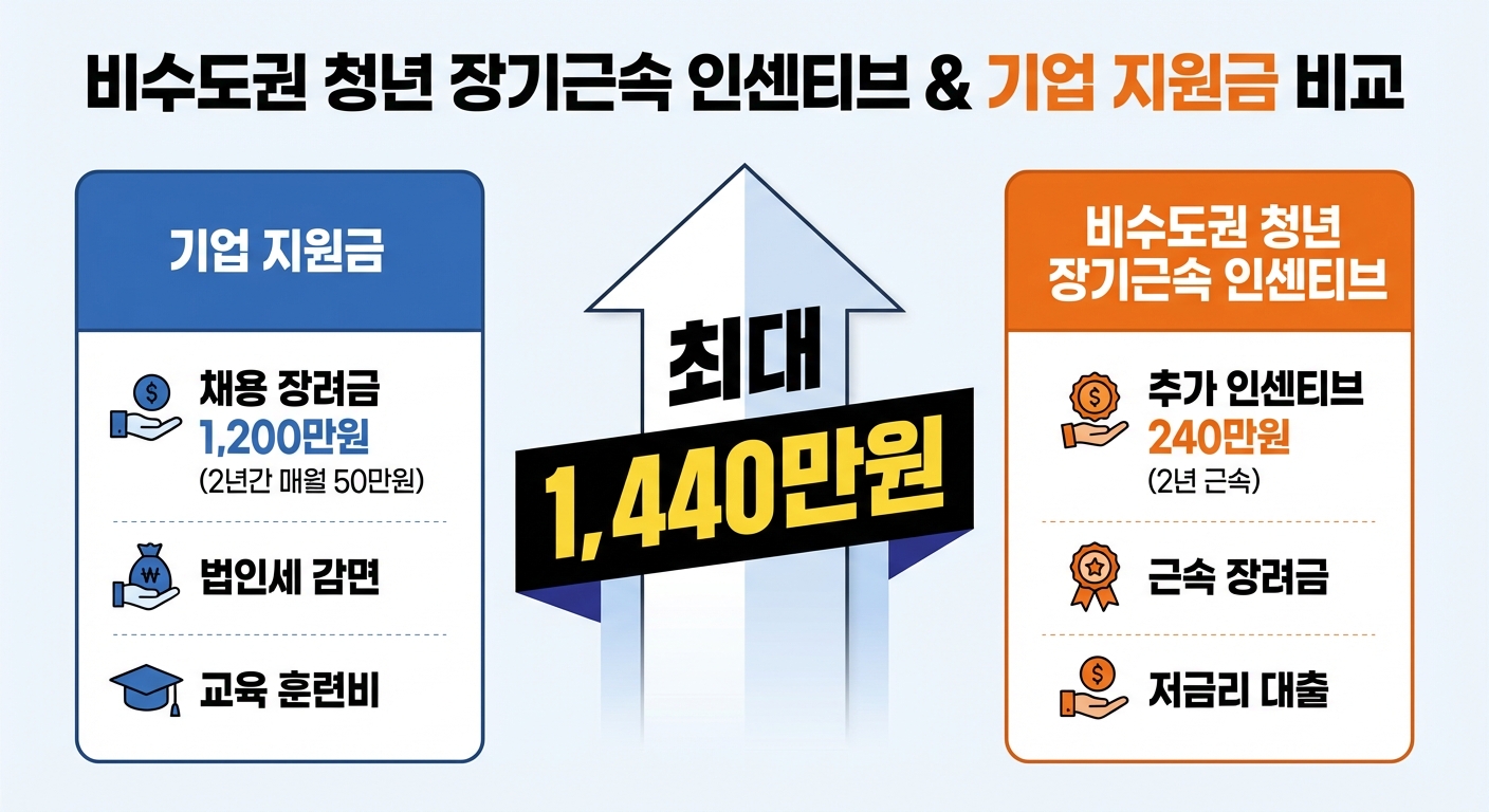 2026 청년일자리도약장려금 지원 금액