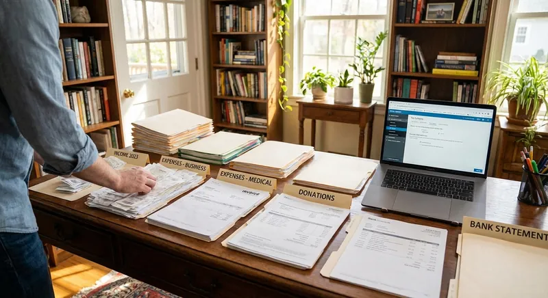 프리랜서 종합소득세 신고를 위한 수입 및 지출 증빙 자료 정리