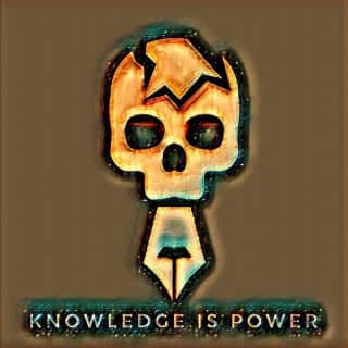 crack skull with knowledge