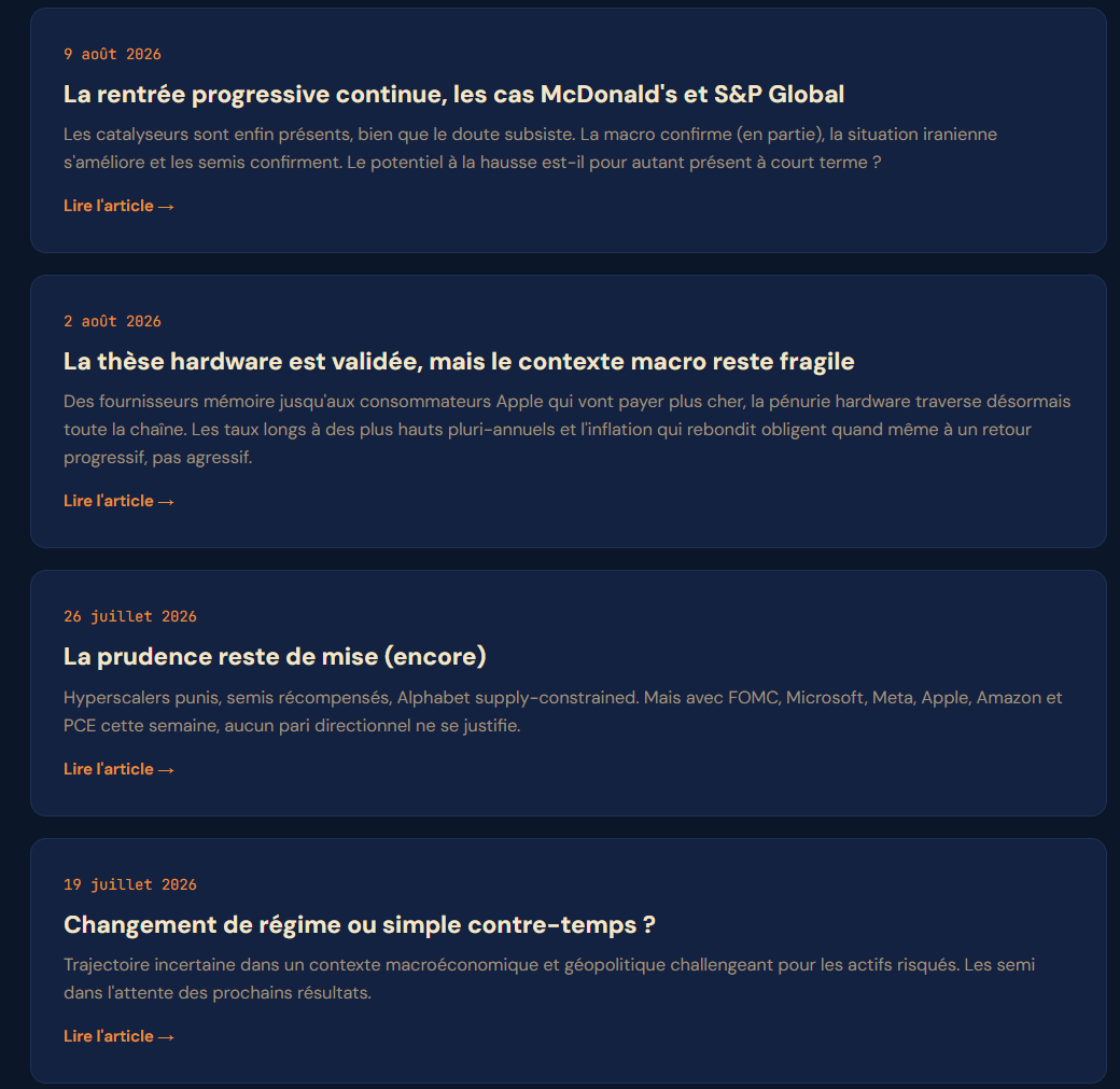 Article hebdomadaire AssetControlPro