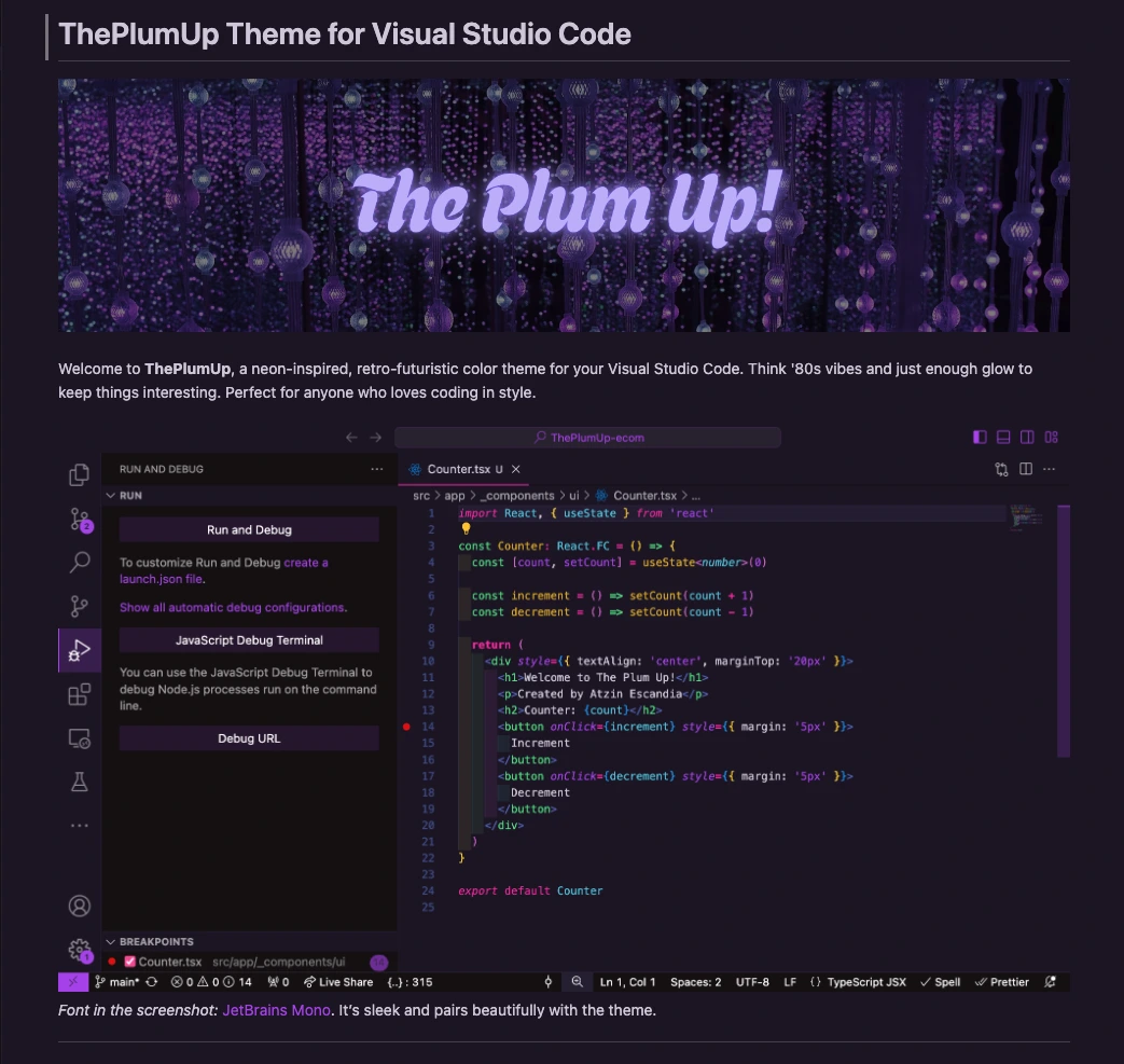VsCode Theme