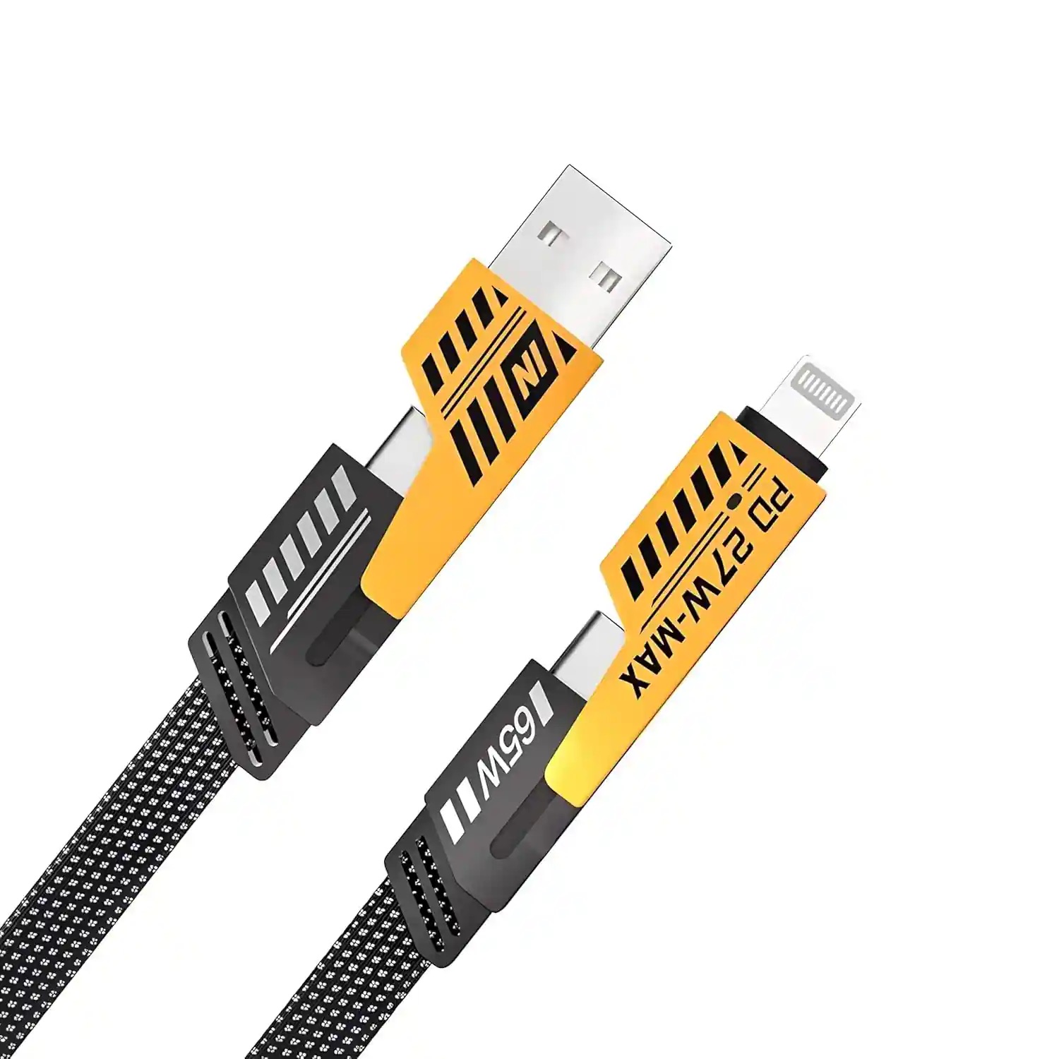 4-in-1 Braided Fast Charging Cable