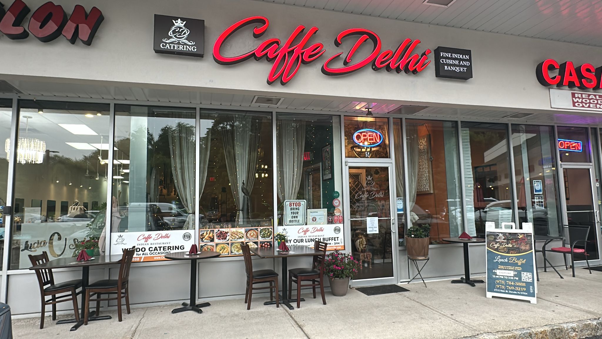 Caffe Delhi New Jersey Denville Indian Restaurant Catering Private Events Menu