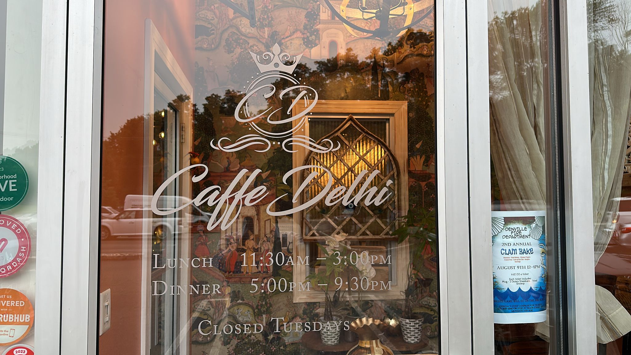 Caffe Delhi New Jersey Denville Indian Restaurant Catering Private Events Menu