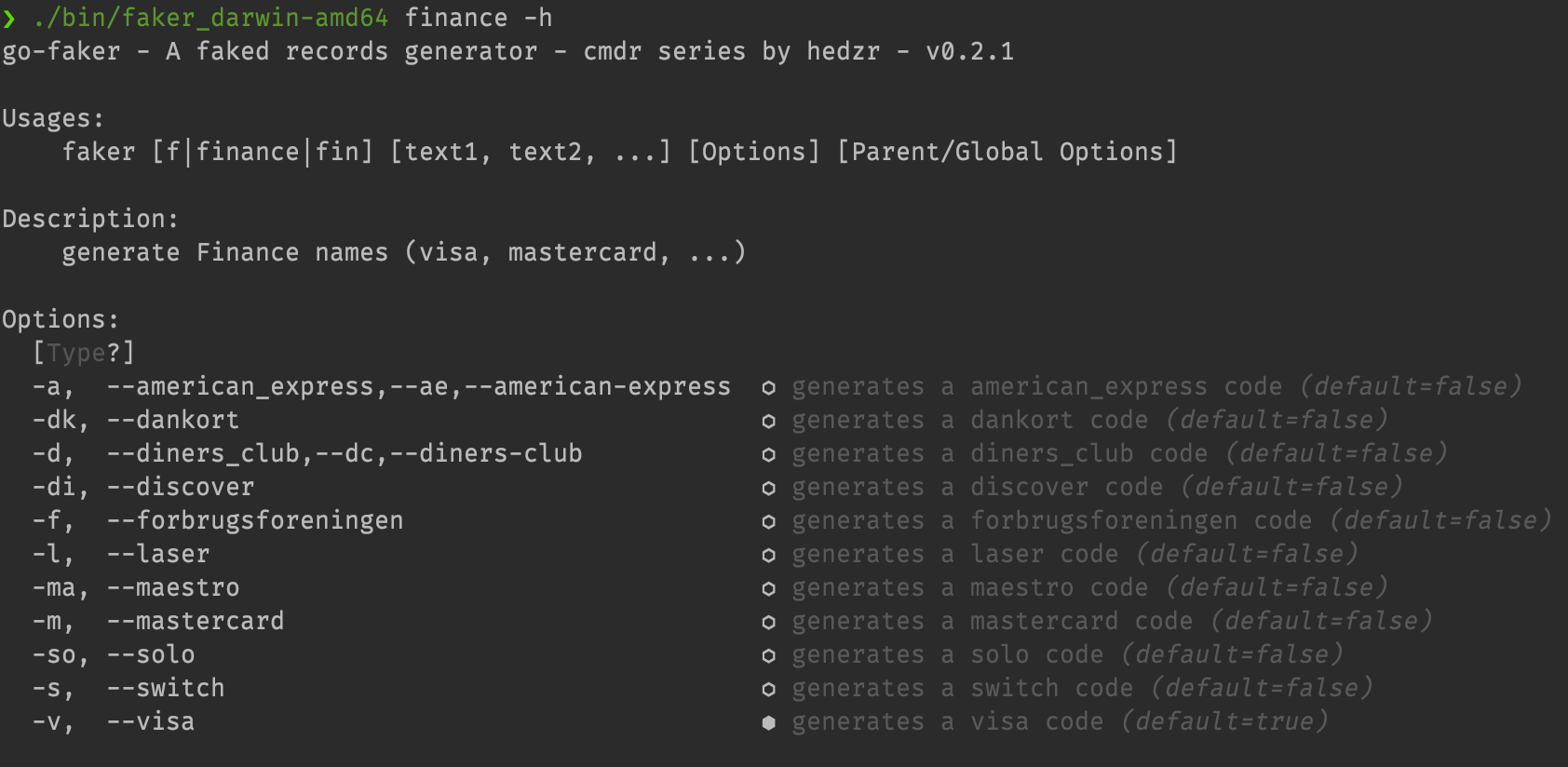 mockup data generator