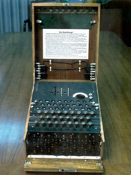 Enigma cipher machine