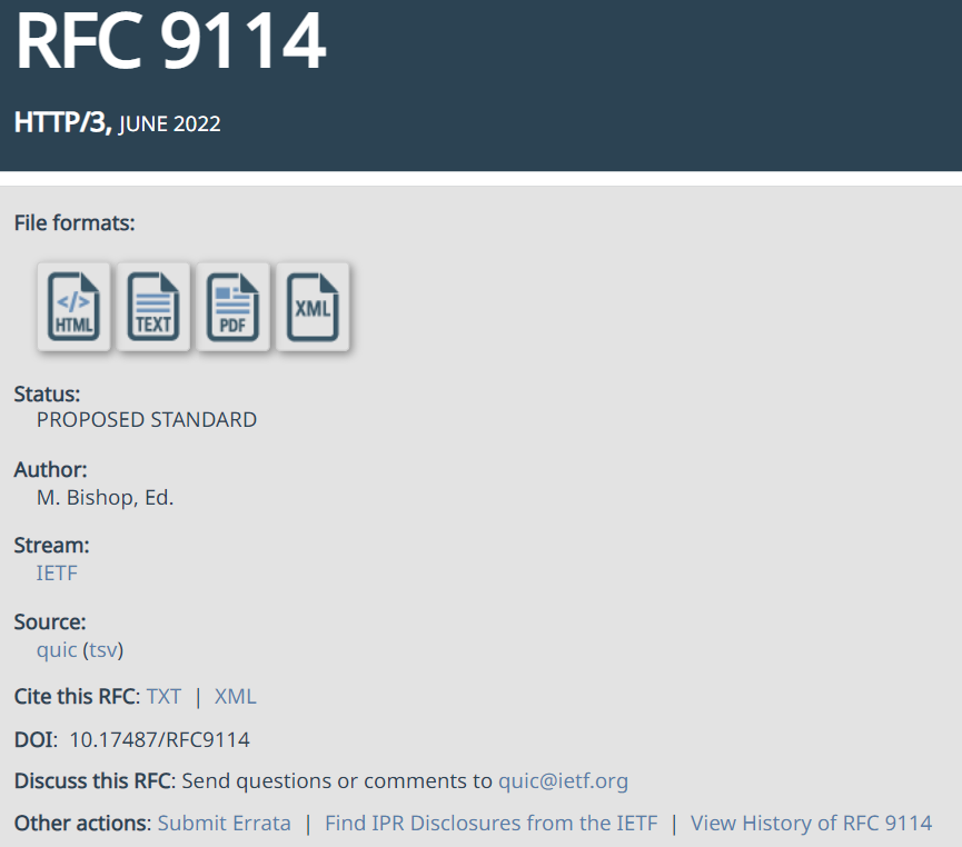 RFC 9114