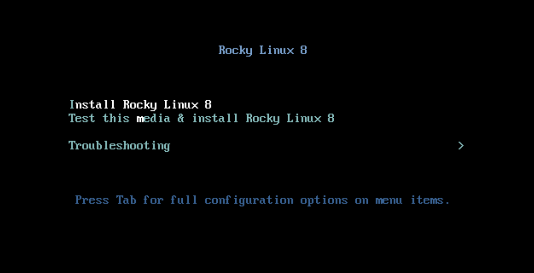 Rockylinux Installation