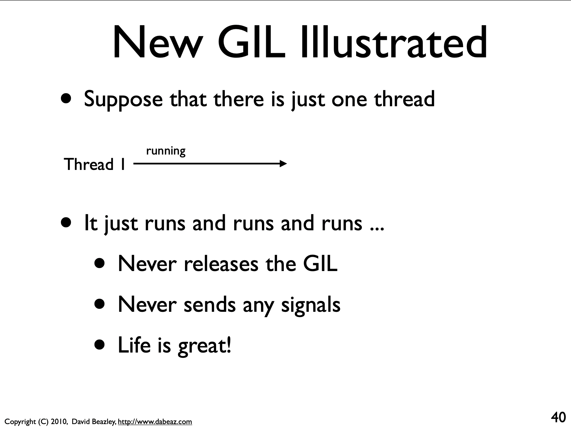 Understanding the Python GIL