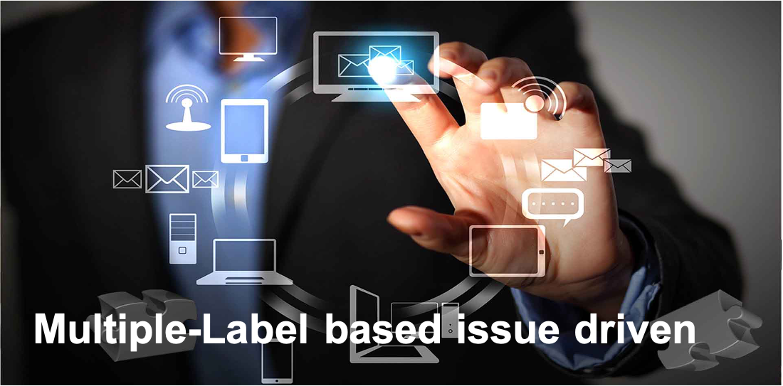 Practices of multi-label based issue-driven software development