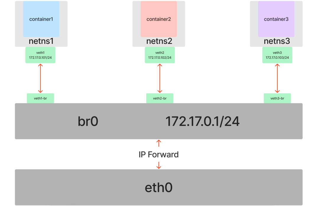Container Network Topology