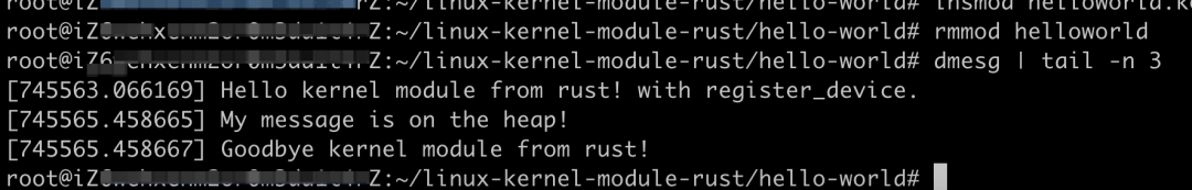 Building and running linux kernel modules